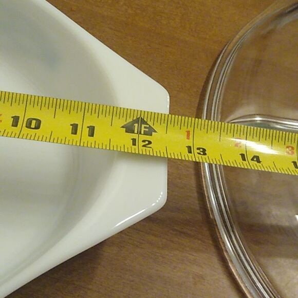 Pyrex 1958 Promo Divided Dish Barbed Wire with Divided Lid Cottagecore - Picture 7 of 7